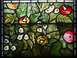Blomsterdetalj av William Morris