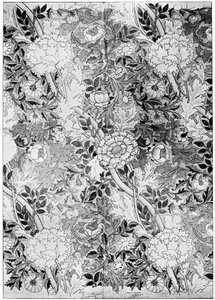 Norwich mønster tapet, 1889 1934. av William Morris