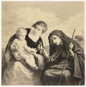 Spådame av William Morris Hunt
