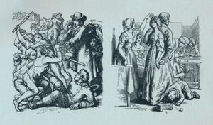 Illustrasjoner til Vicar of Wakefield Goldsmith., c1800-1860, 1923 av William Mulready
