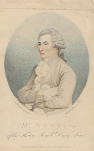 Mr. Kemble, fra Theatre Royal, Drury Lane av William Nelson Gardiner