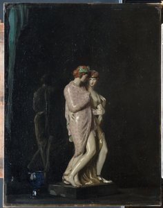 En Staffordshire-gruppe av William Nicholson