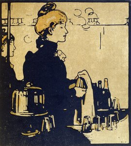 Barmaid, illustrasjon fra 