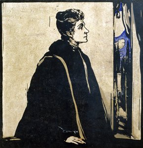 Eleonora Duse (1858-1924) illustrasjon fra 