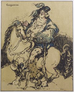 Gargantua, illustrasjon fra 