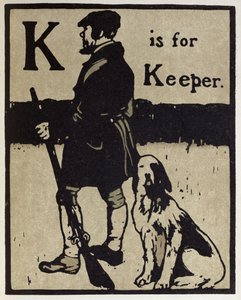 K er for Keeper, illustrasjon fra 