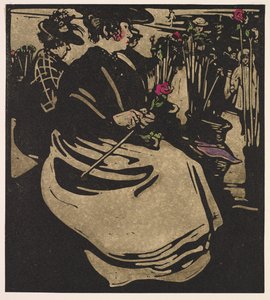 London-typer: Flower Girl av William Nicholson