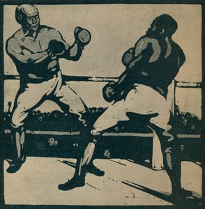 Bokserne, 1898, 1935. av William Nicholson