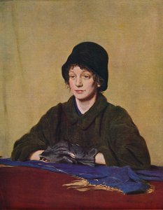 The Girl with the Tattered Glove, 1909, 1935.