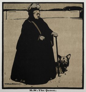 Tolv portretter: H. M. Dronningen av William Nicholson