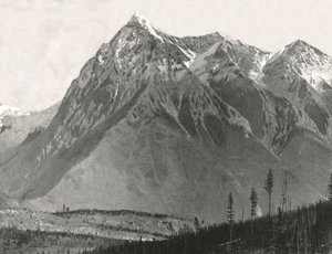 The Rockies: Chancellor Peak, Leanchoil, Canada, 1895.