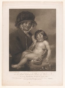 Martha Gunn bærer en bare snill Martha Gunn the Brighton Bather (tittel på objekt)