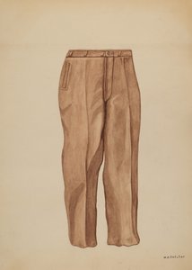 Bukser, c. 1937.