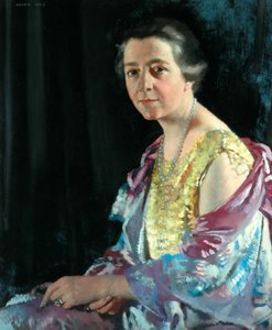 Fru Thomas Howarth, 1926 av William Orpen