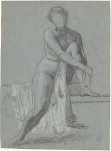 Sittende naken