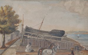 Bergs Skipsverft, 1870-årene.