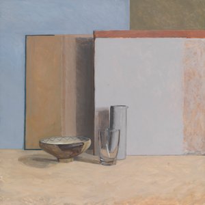 Peruansk bolle 03 (olje på panel) av William Packer