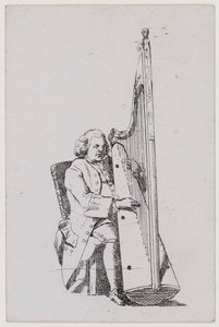 John Parry spiller harpe, c1760-1780.