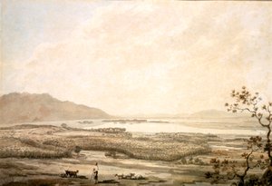 Killarney fra åsene ovenfor Muckross av William Pars