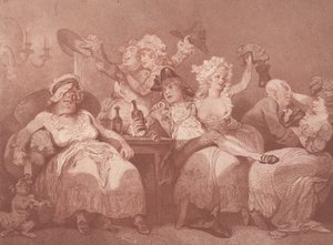 En skisse fra naturen, 24. januar 1784. av William Paulet Carey