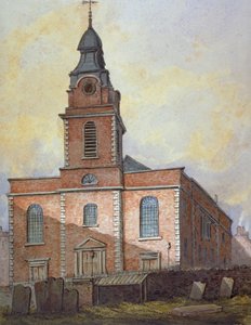 Church of St John-at-Wapping, London, c1815
