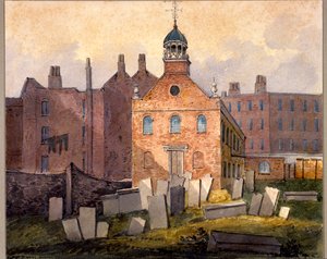 St Marylebone Old Church, London, c1815