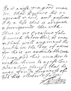Et brev fra William Penn fra Pennsylvania, sent på 1600-tallet - begynnelsen av 1700-tallet, 1840. av William Penn