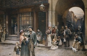 Lørdag kveld, 1898 av William Permeanus Cornish