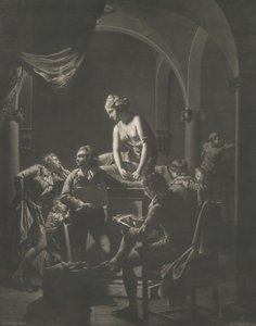 An Academy by Lamplight, 20. februar 1772.