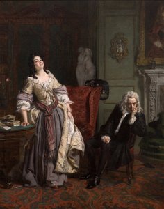 Alexander Pope erklærte sin kjærlighet til Lady Mary Wortley Montagu, 1852