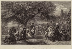 An English Merry-Making, for hundre år siden av William Powell Frith