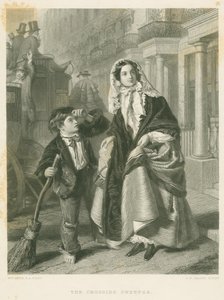 Bleak House: The Crossing Sweeper av William Powell Frith