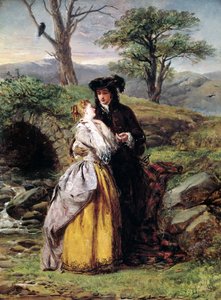 Lammermoors forlovede, inspirert av Gaetano Donizettis opera (maleri av William Powell Frith
