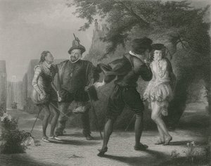 Duellen, tolvte natt av William Powell Frith