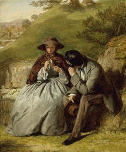 Elskerene av William Powell Frith