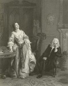 Den avviste poeten av William Powell Frith