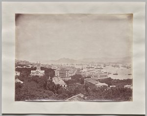 Uten tittel (Generelt syn på Hong Kong fra Scandal Point ser vestover) av William Pryor Floyd