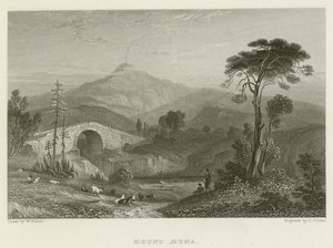 Mount Aetna av William Purser