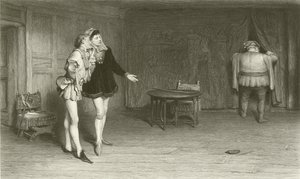 Prins Henry Poins og Falstaff av William Quiller Orchardson
