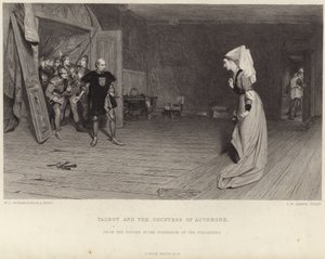 Talbot og grevinnen av Auvergne av William Quiller Orchardson