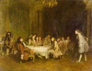 Voltaire-hendelsen av William Quiller Orchardson