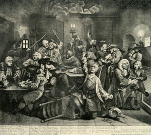 Gambling på Whites Club, 1734, 1925.