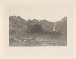 Keswick Lake, Cumberland av William Radclyffe