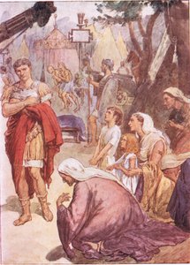 Coriolanus and the matrons of Roma, fra Plutarch Lives utgitt av T C & E C Jack Ltd