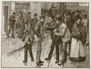The Preston Strike, illustrasjon fra 