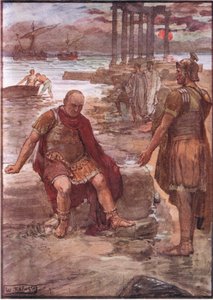 Den eksilte Marius midt i ruinene av Kartago, fra Plutarch Lives utgitt av T C & E C Jack Ltd
