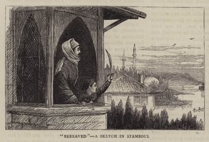 Bereaved, en skisse i Stamboul
