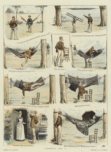 Hengekøye og jeg (chromolitho)