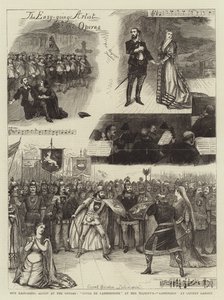 Vår omgjengelige artist ved operaene, Lucia de Lammermoor hos Her Majesty's, Lohengrin i Covent Garden