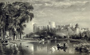 Windsor Castle fra nordvest av William Richardson